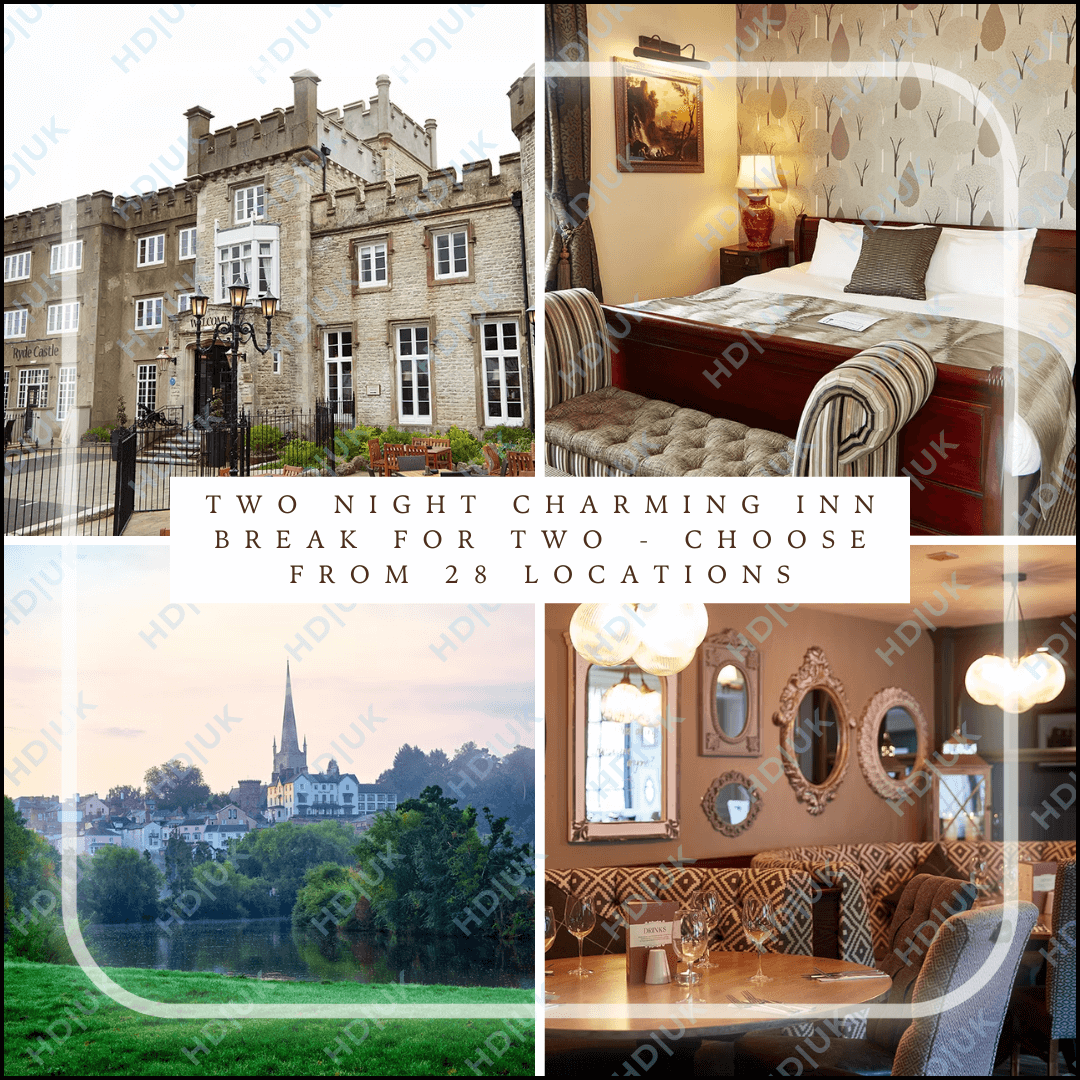 Two Night Charming Inn Break for Two - Choose From 28 Locations #3
