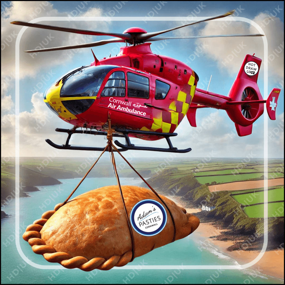 3 Month Cornish Pasty Supply – Supporting Cornwall Air Ambulance!