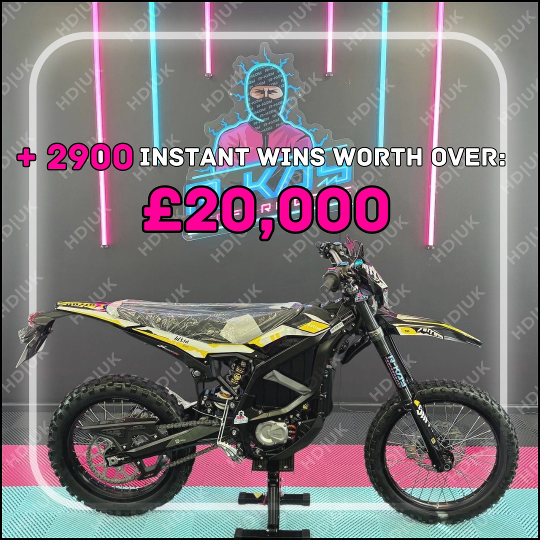 Surron Ultra Bee + £20K Instant Win Prizes