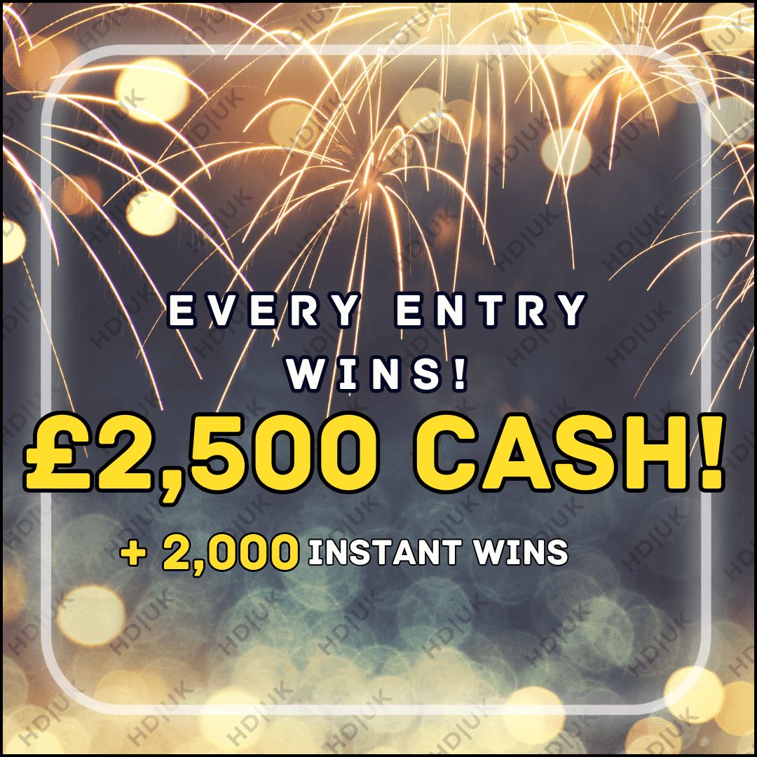 Every Ticket Wins! - New Years Special  - Max 5 per person