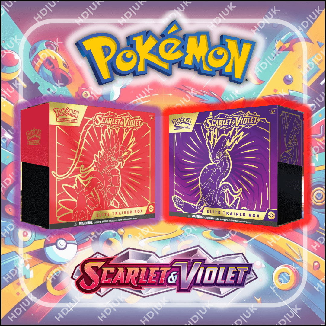 Pokemon Scarlet and Violet ETB Bundle