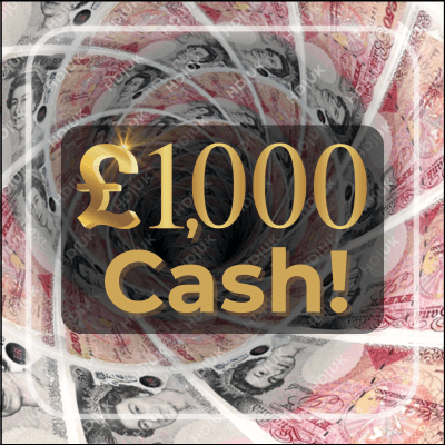 £1,000 Cash