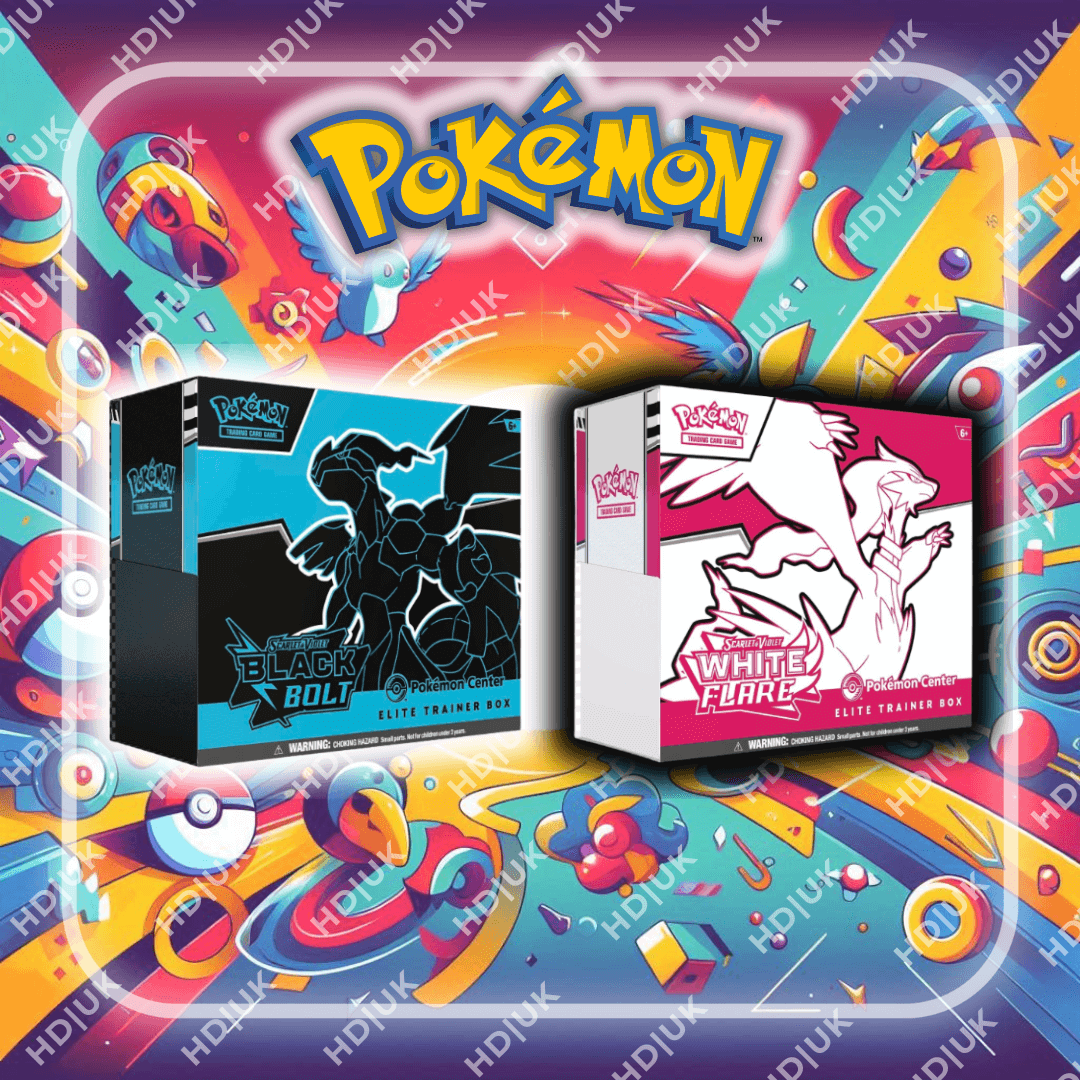 Black Bolt and White Flare Pokemon Center ETBs