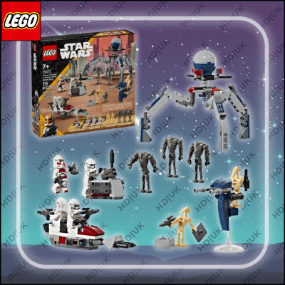 Clone Trooper & Battle Droid Battle Pack (75372)
