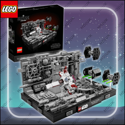 Death Star Trench Run Diorama (75329)