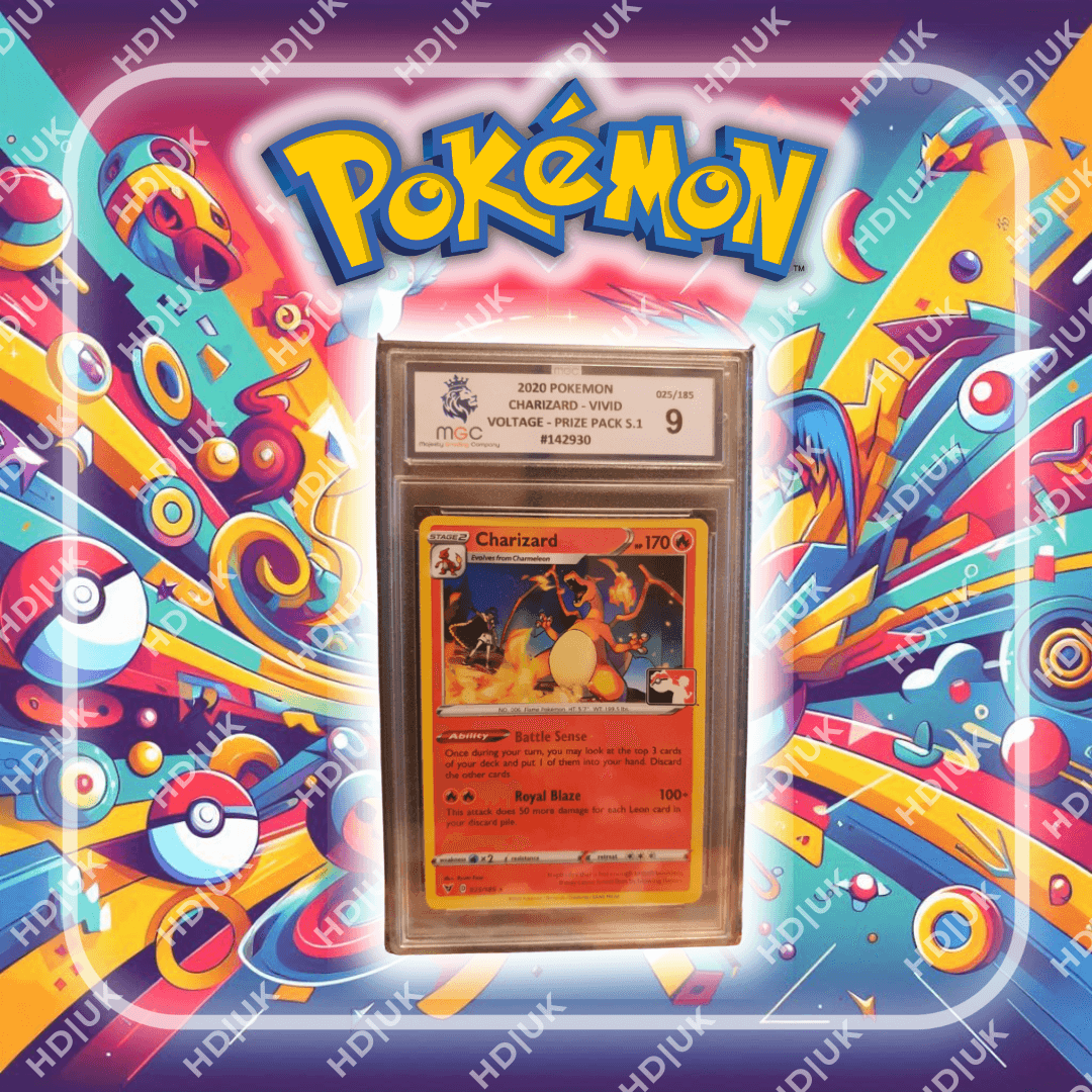 MGC 2020 Charizard Vivid Voltage Prize Pack S.1 Grade 9