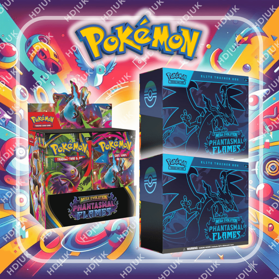 Phantasmal Flames ETB and Booster Box Bundle