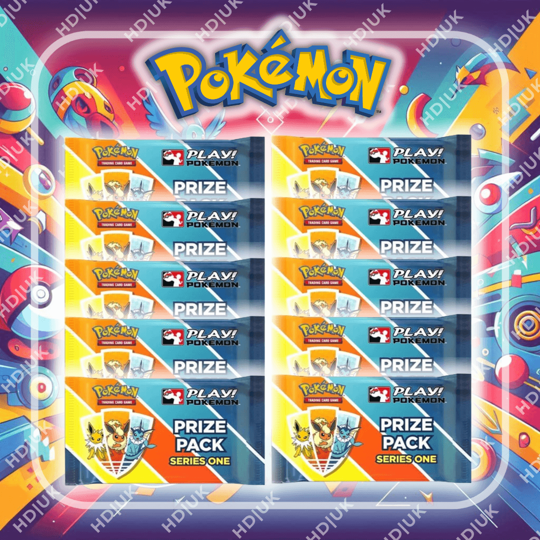10 Pokemon Series 1 Prize Packs