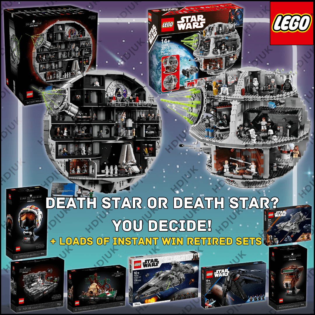 Death Star or Death Star + 100 INSTANT WINS!