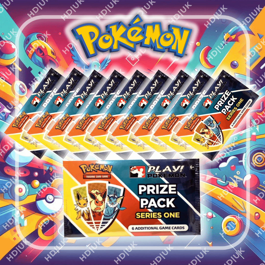 10 Pokemon Series 1 Prize Packs