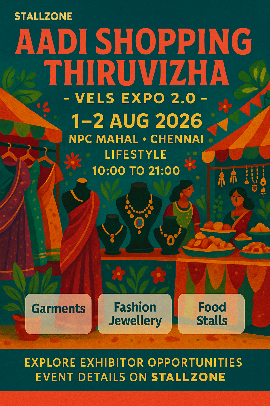 Aadi Shopping Thiruvizha - Vels Expo 2.0 1