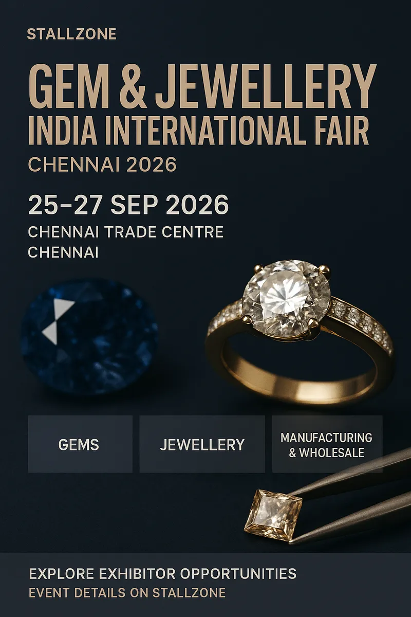 Gem & Jewellery India International Fair Chennai 2026