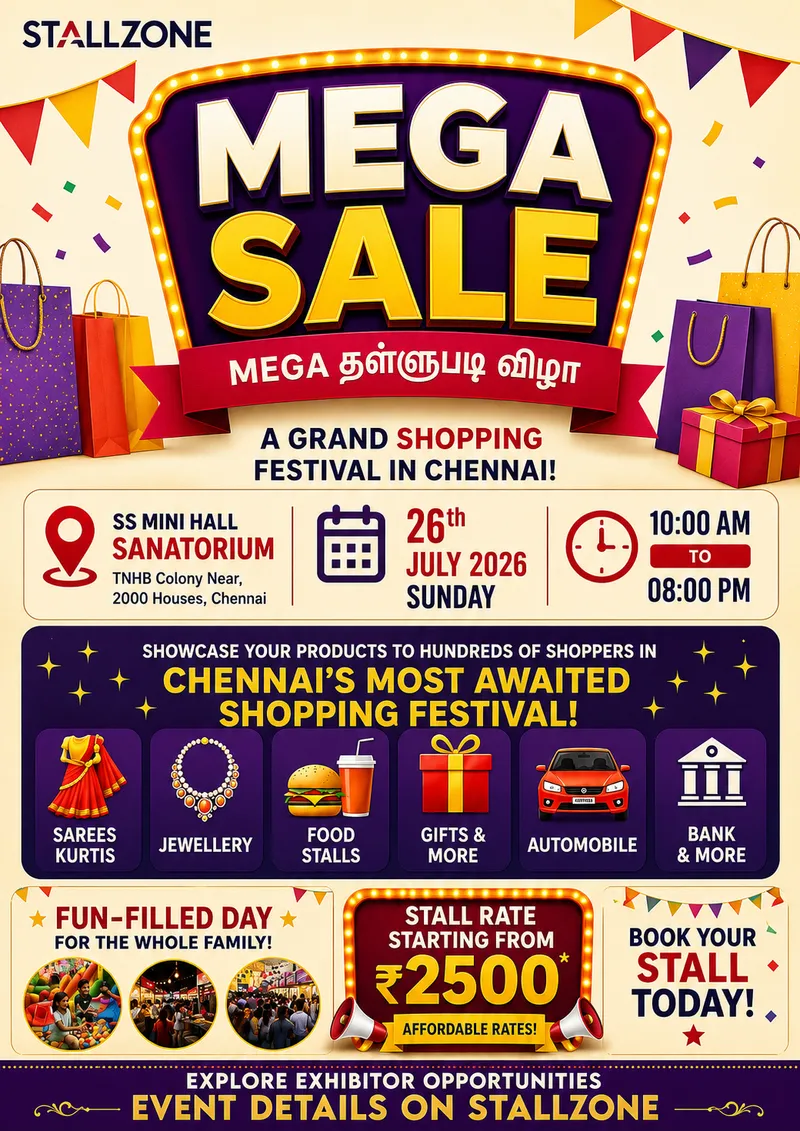 Mega Sale Shopping Festival Chennai 2026 1