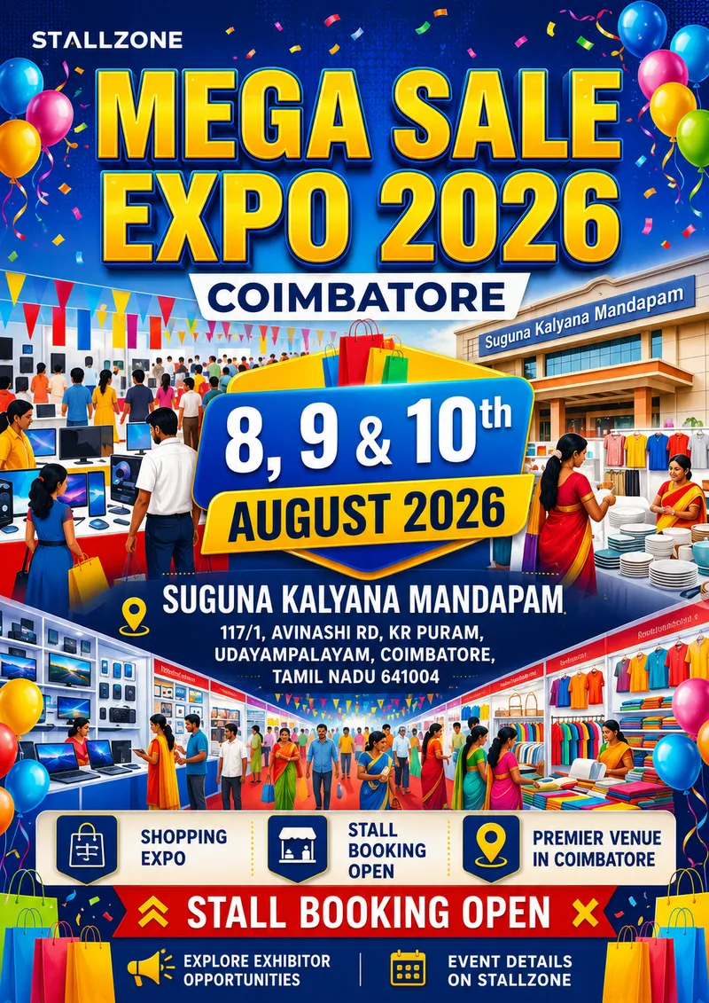 Mega Sale Expo Coimbatore 2026 1