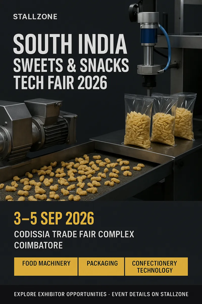 South India Sweets & Snacks Tech Fair 2026