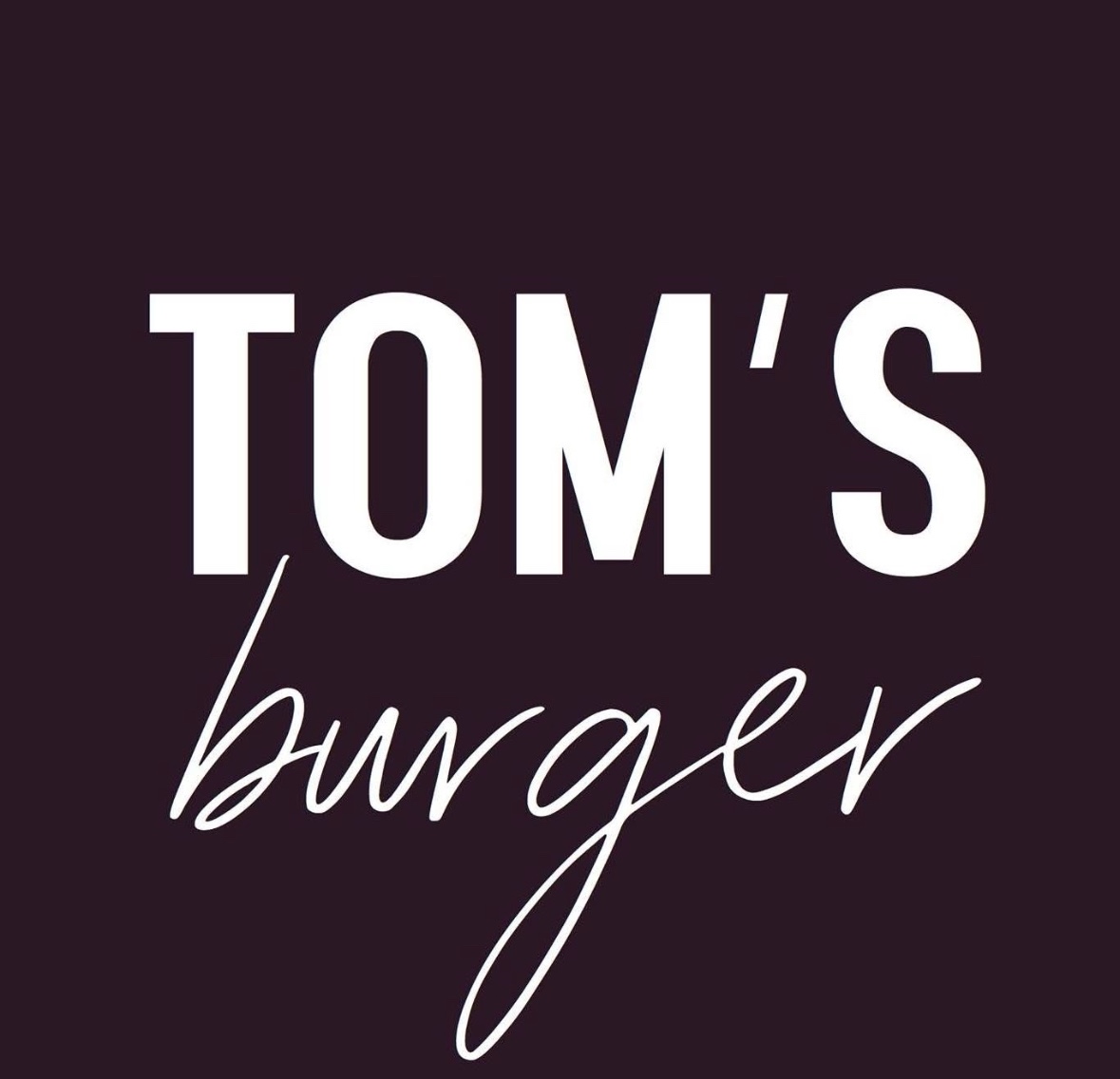 Tom's Burger logo