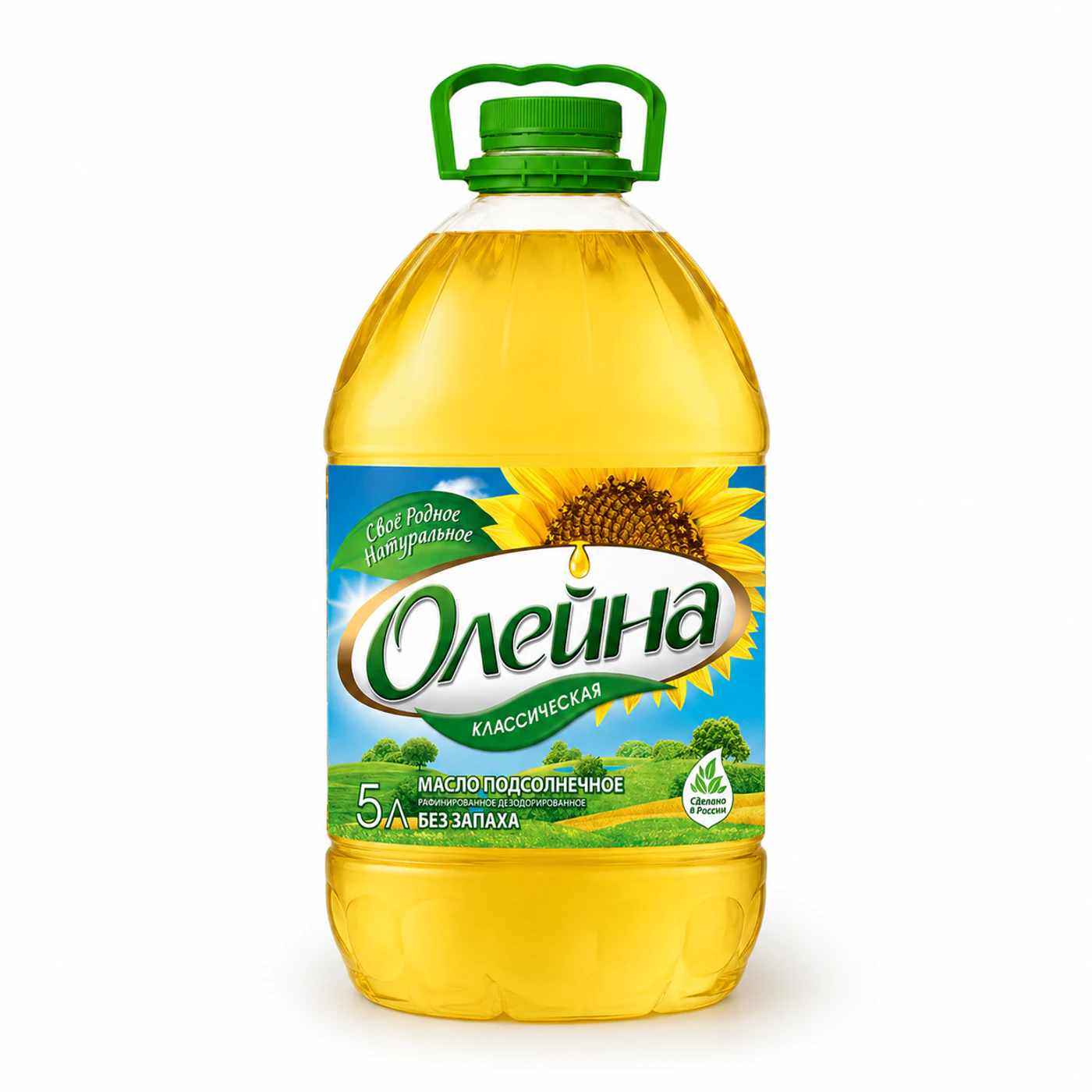 Подсолнечное масло «Олейна», 5 л