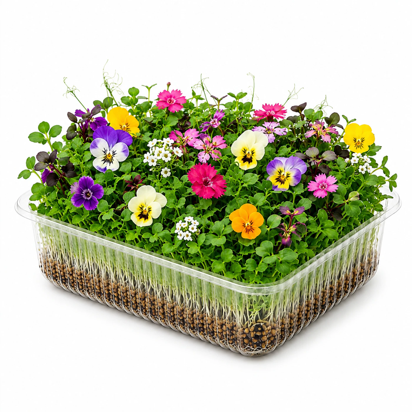 Микрозелень «Съедобные цветы» Novagreen, 1 шт.