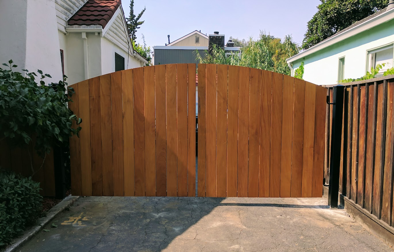 Steel Sliding Gate Installation