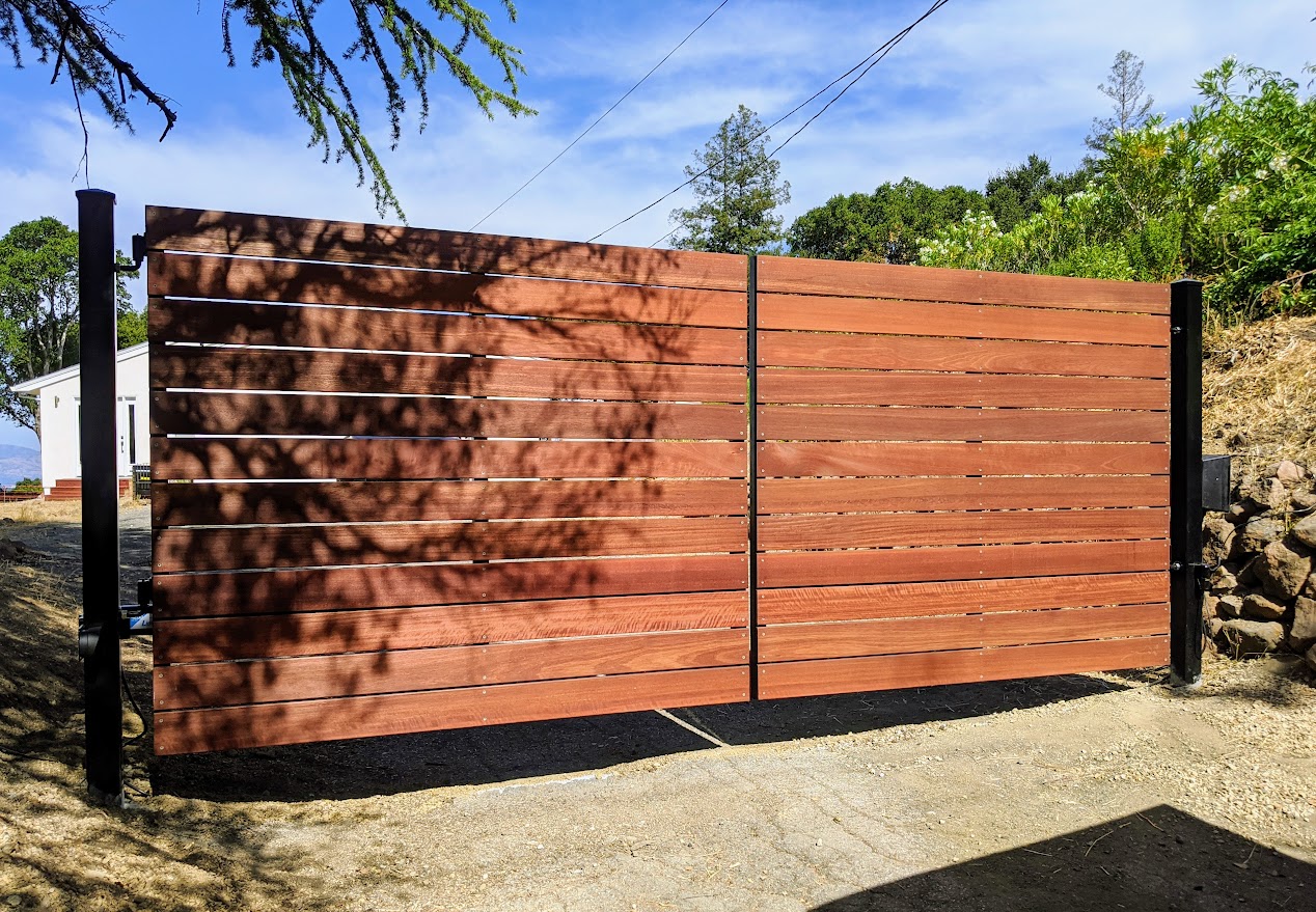 steel driveway gate — guide overview