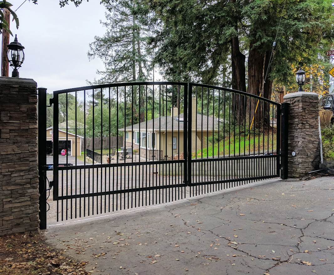swing driveway gate — guide overview