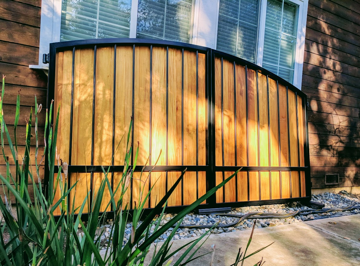 Wrought Iron driveway gates