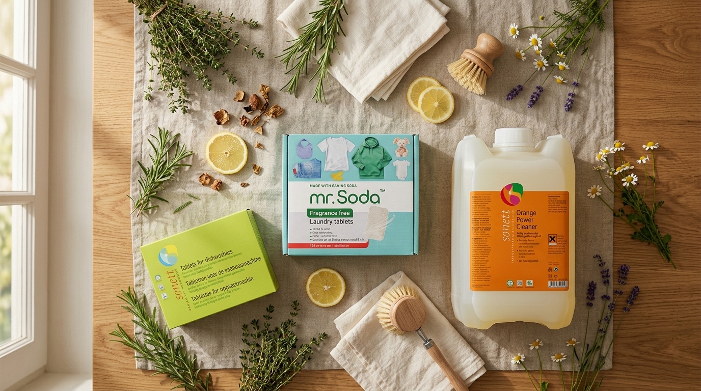 Produse ecologice pentru casă: 11 schimbări simple pentru o curățenie mai sustenabilă