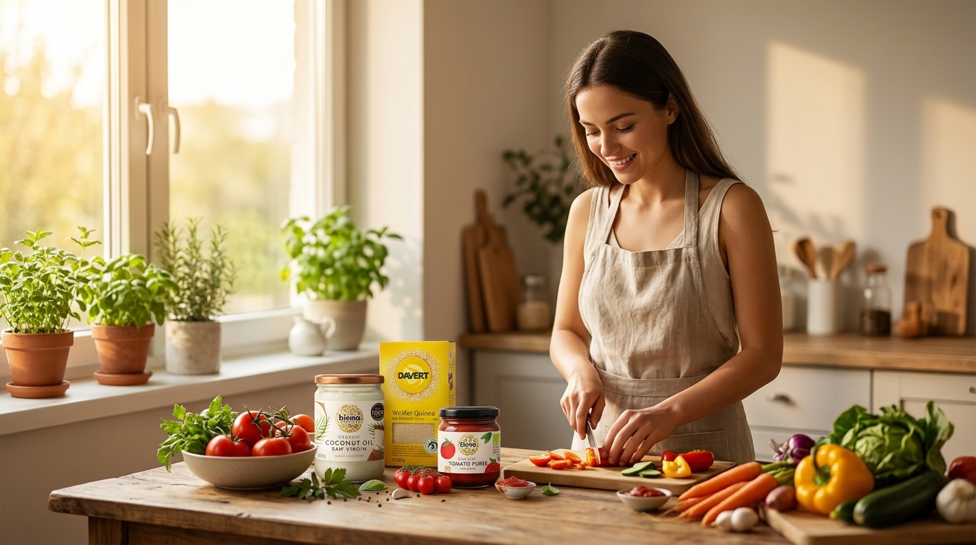 Cămara Bio de Bază: 25 de Produse Esențiale pentru Mese Rapide și Sănătoase o Săptămână Întreagă
