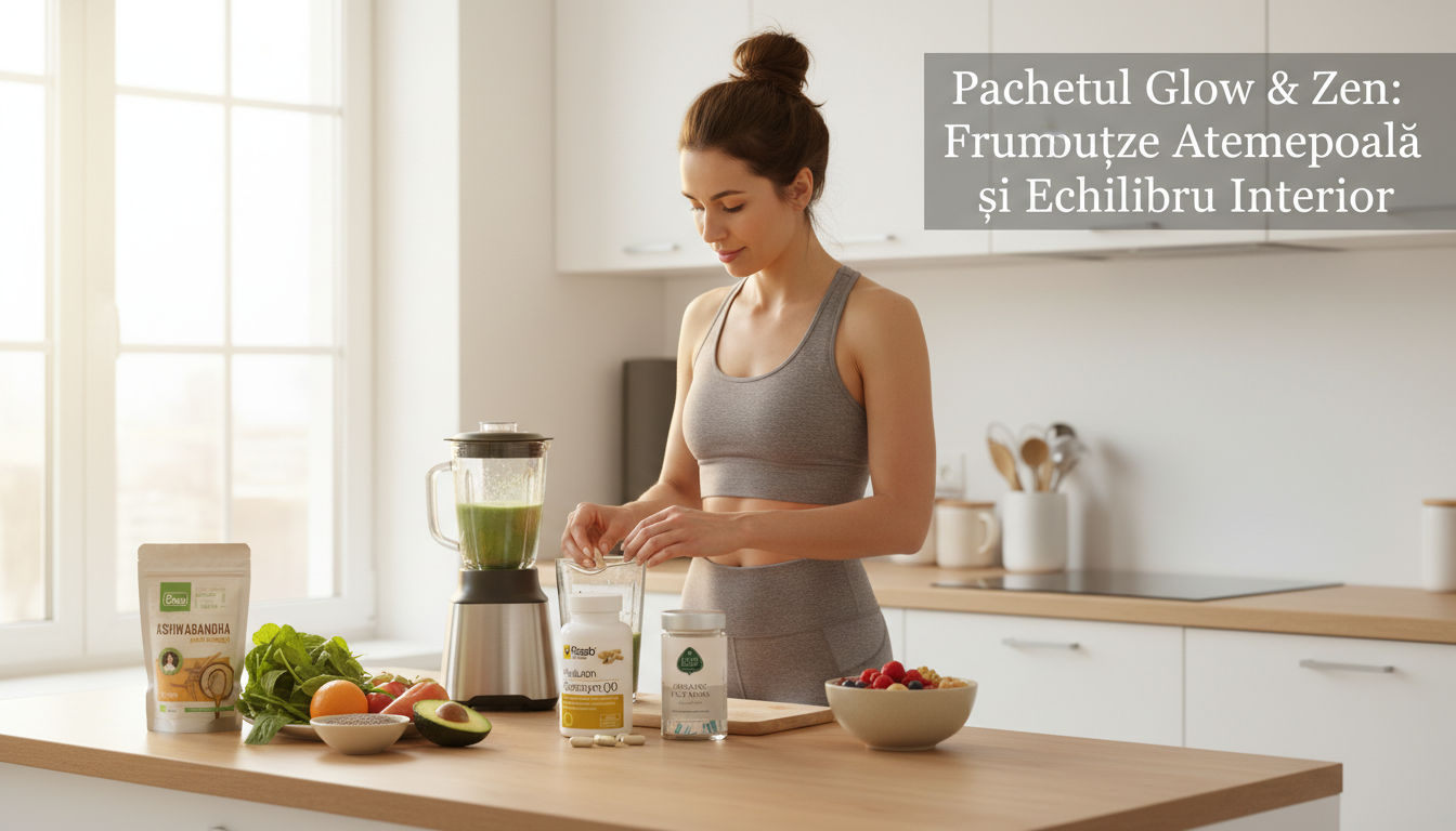 Pachetul Glow & Zen: Ritual Complet de Nutricosmetică și Echilibru