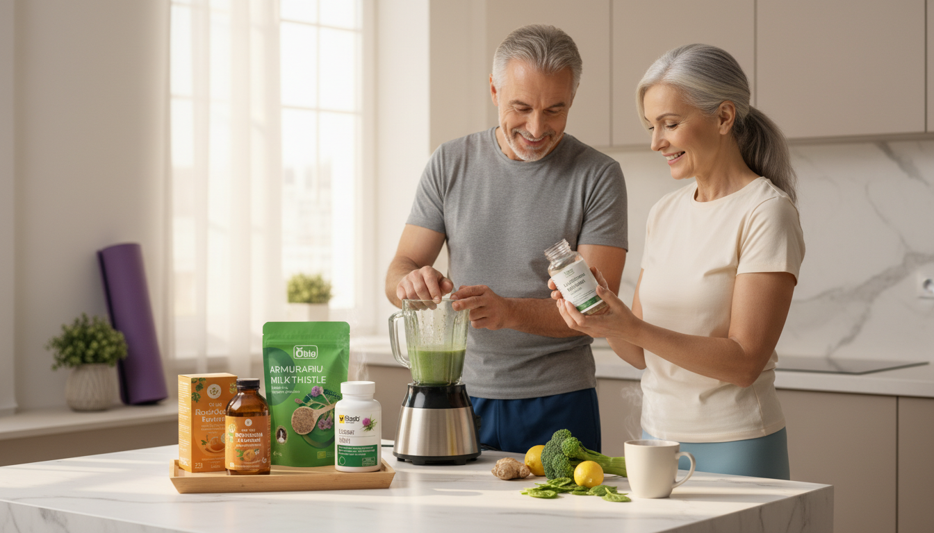 Pachetul Senior Vitality: Regenerare Hepatică și Echilibru 50+