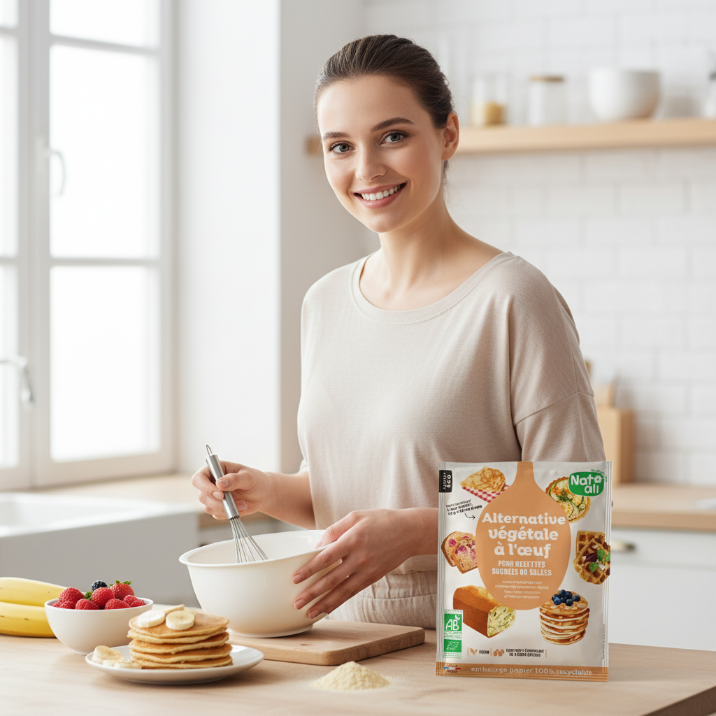 Înlocuitor Vegan pentru Ouă Bio 40g Nat-ali – Alternativă Vegetală pentru Gătit și Copt 3