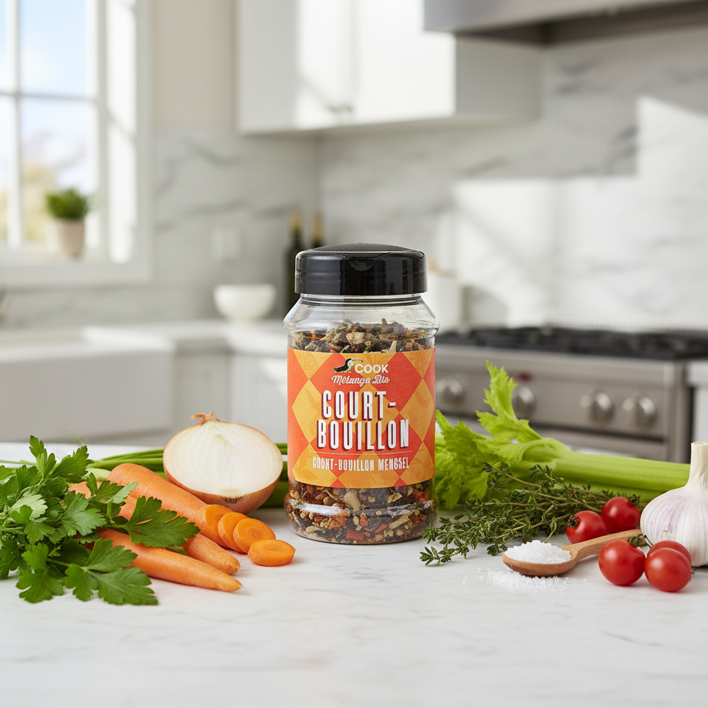 Mix de Legume și Condimente Bio pentru Supă (Court-Bouillon) - Cook 150g 2