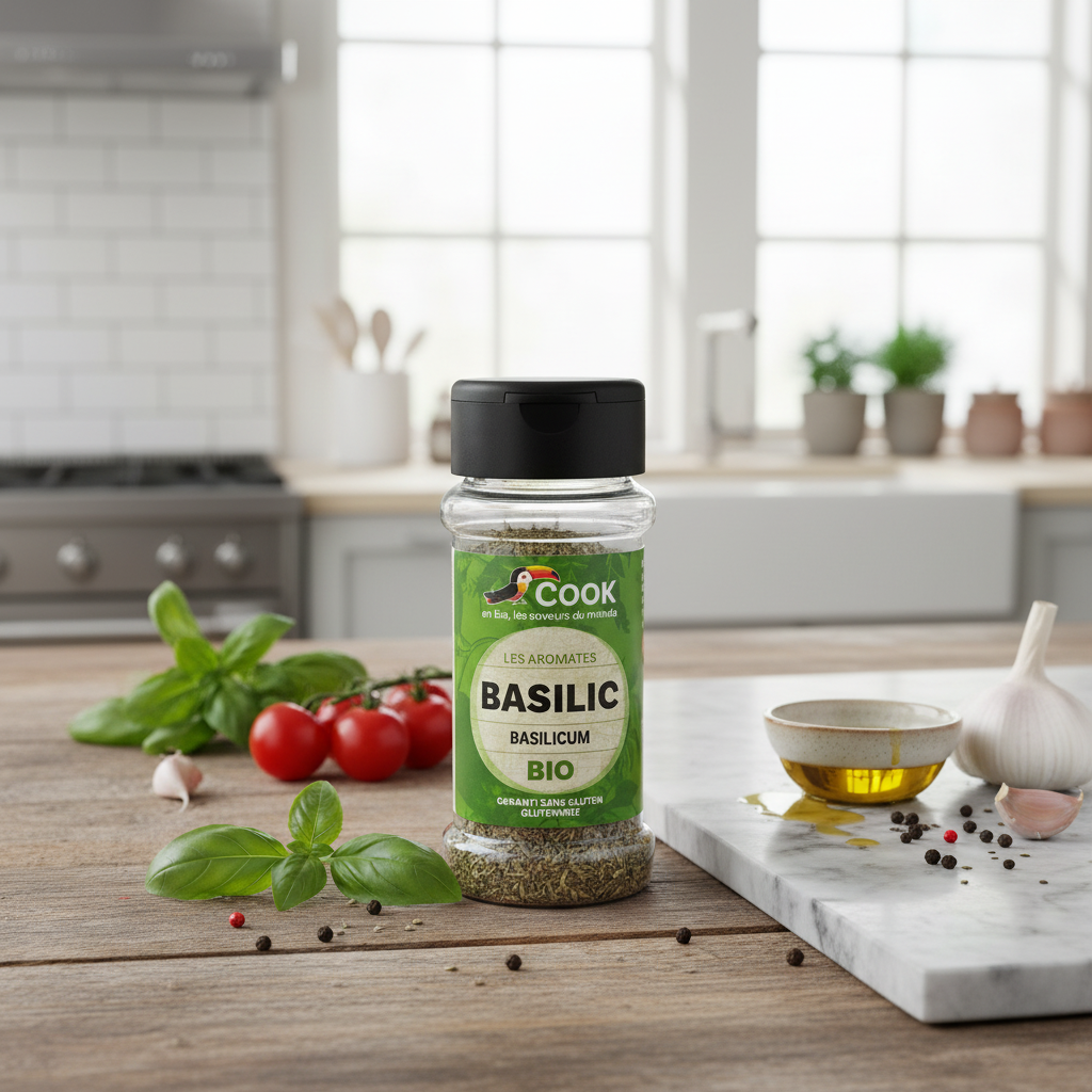 Busuioc Bio Cook 15g - Aroma Pură Mediteraneană, Certificat Ecologic și Fără Gluten 2