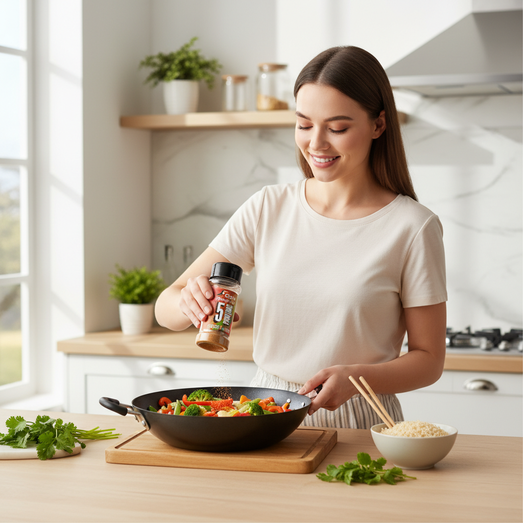 Mix de Condimente Chinezesc "5 Parfumuri" Bio - Cook 35g - Echilibrul Perfect al Bucătăriei Asiatice 3