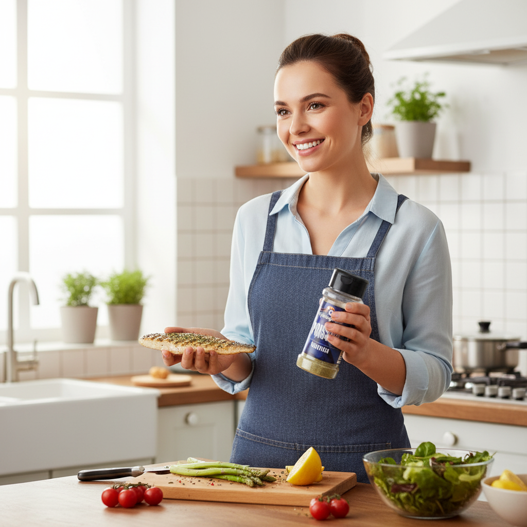 Mix de Condimente pentru Pește Bio 30g Cook - Arome Mediteraneene Autentice 3
