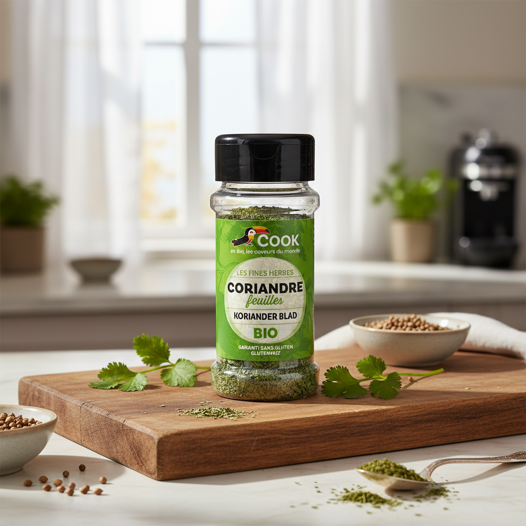 Coriandru Frunze Bio 15g Cook | Ierburi Aromatice Premium la Solniță