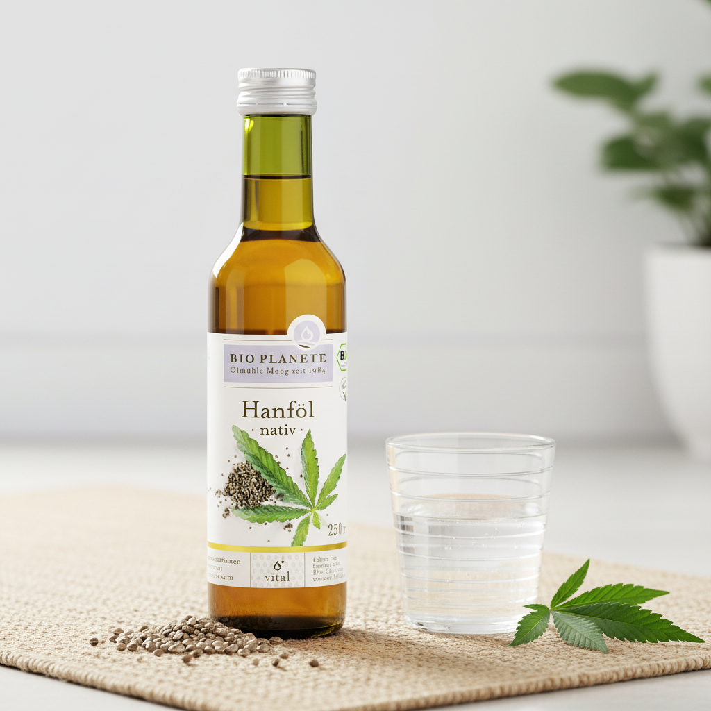 Ulei de Cânepă Nativ Bio, Presat la Rece, Bogat în Omega 3 – Bio Planete 250ml 2