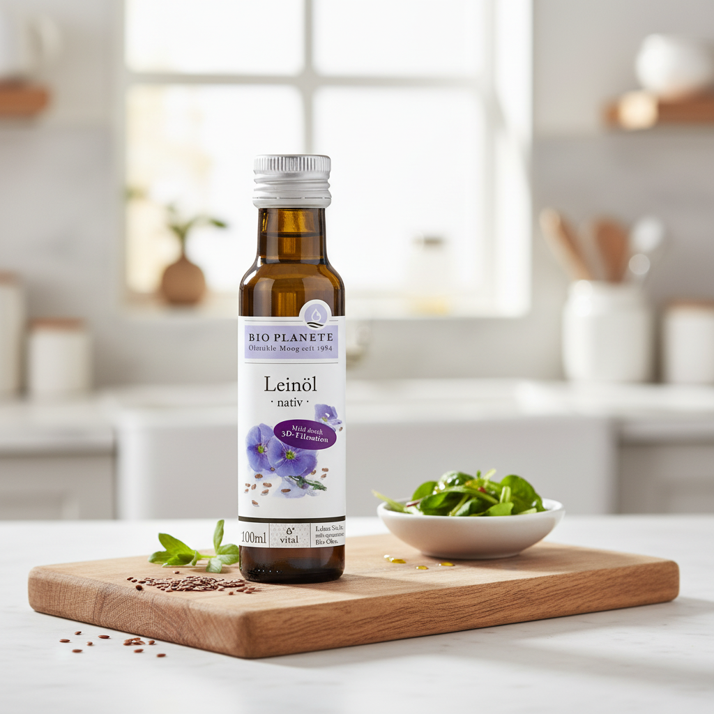 Ulei de In Virgin Bio, Presat la Rece (Fără Gust Amar) - Bio Planete 100ml