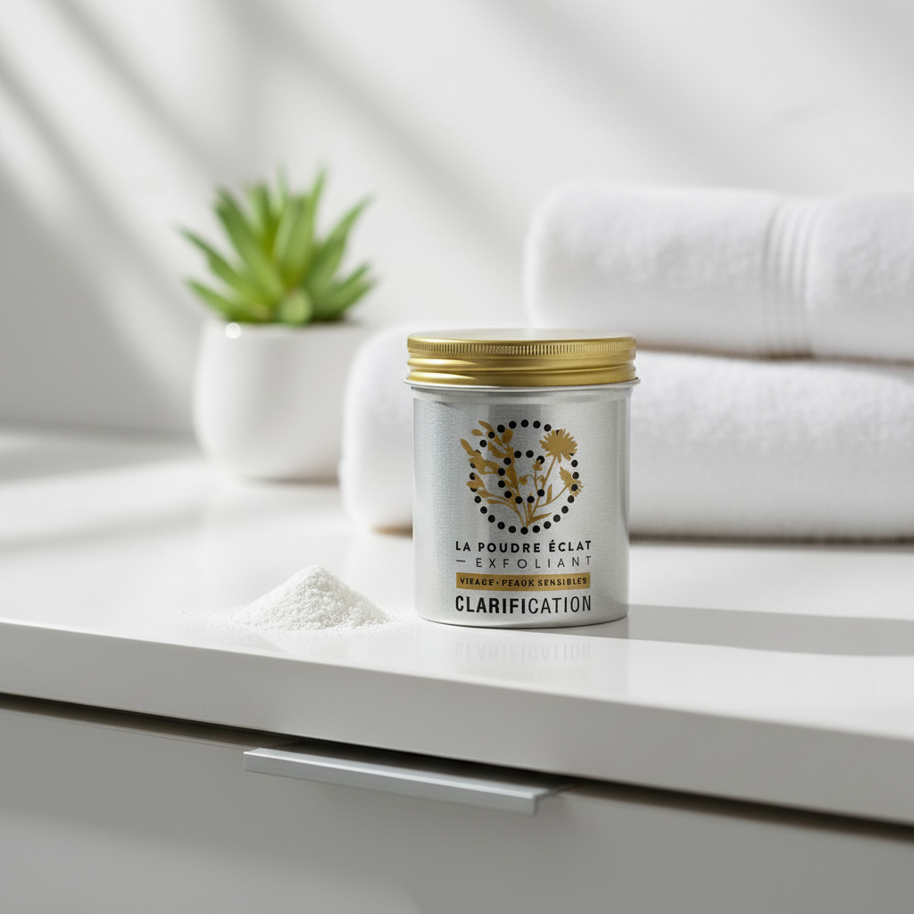 Exfoliant Facial Pudră Clarification - 60g • Formula "La Poudre Éclat" pentru un Ten Luminos