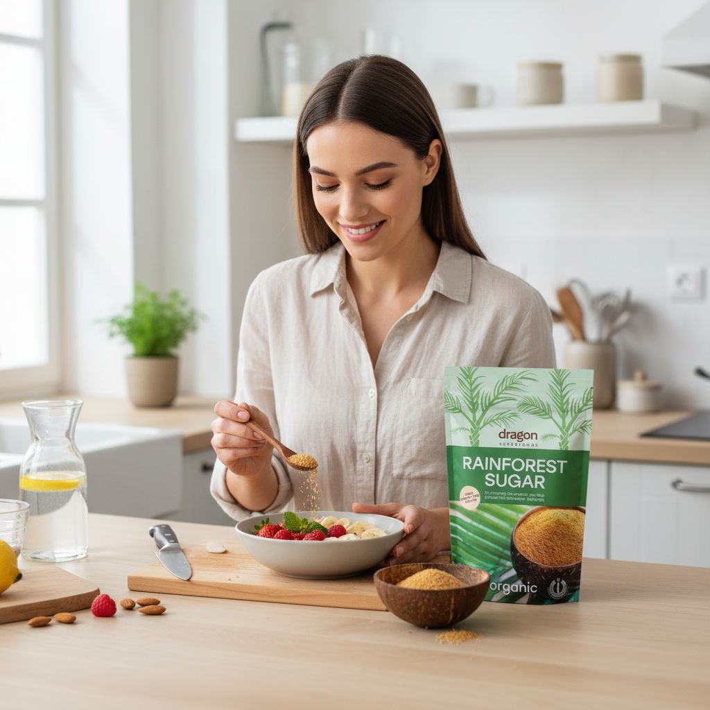 Zahăr din Palmier Arenga Bio (Rainforest Sugar) 250g - Dragon Superfoods 3