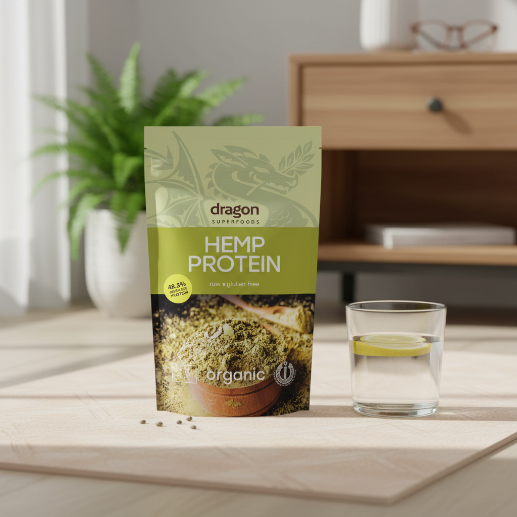 Proteina de Cânepă Bio Raw Dragon Superfoods 200g | Superaliment Complet Fără Gluten 2