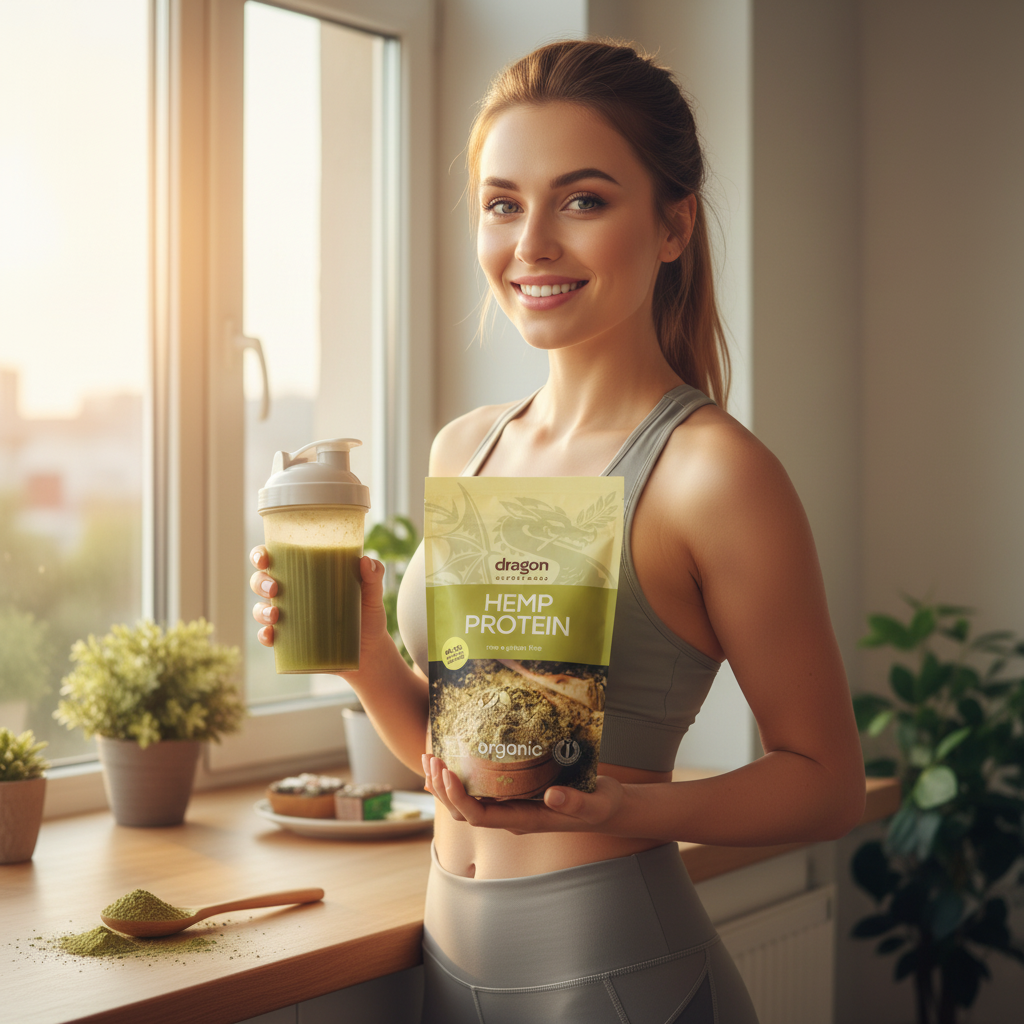 Proteina de Cânepă Bio Raw Dragon Superfoods 200g | Superaliment Complet Fără Gluten 3