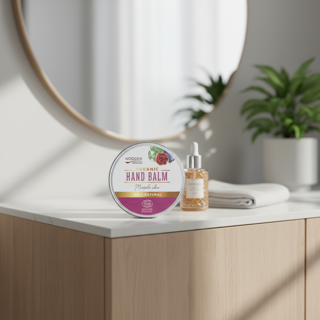 Balsam de Mâini Bio Miracle Skin - Reparator & Hidratant - Wooden Spoon 60ml