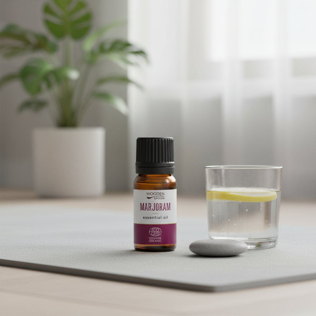 Ulei Esențial de Maghiran Ecologic 100% Pur - Relaxare și Aromaterapie Wooden Spoon (5ml) 2