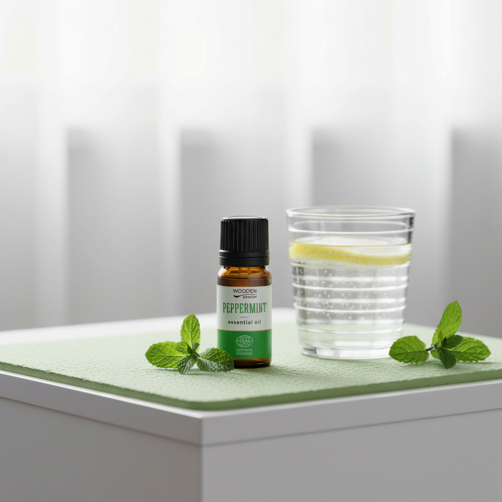 Ulei Esențial de Mentă (Peppermint) Bio Certificat COSMOS - Wooden Spoon 5ml