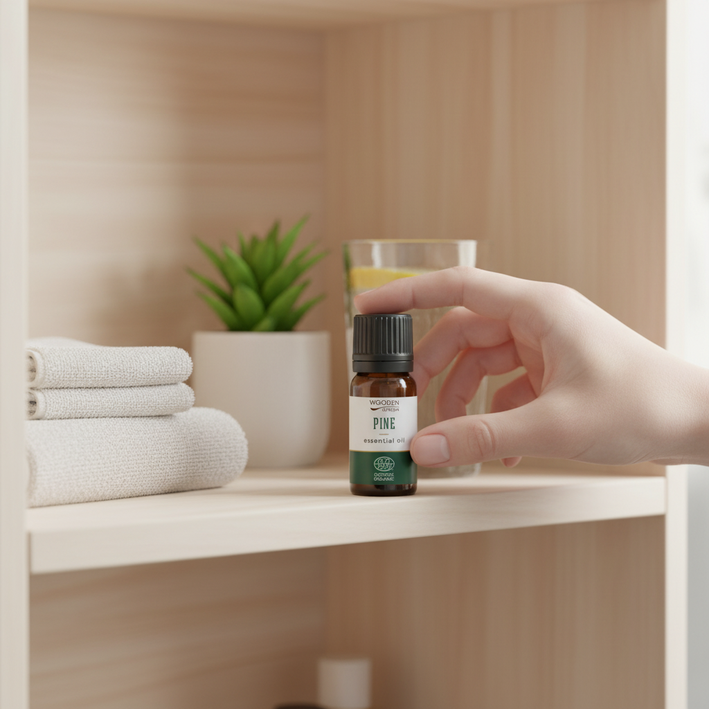 Ulei Esențial de Pin de Pădure Ecologic 100% Pur - Wooden Spoon (5ml) 2