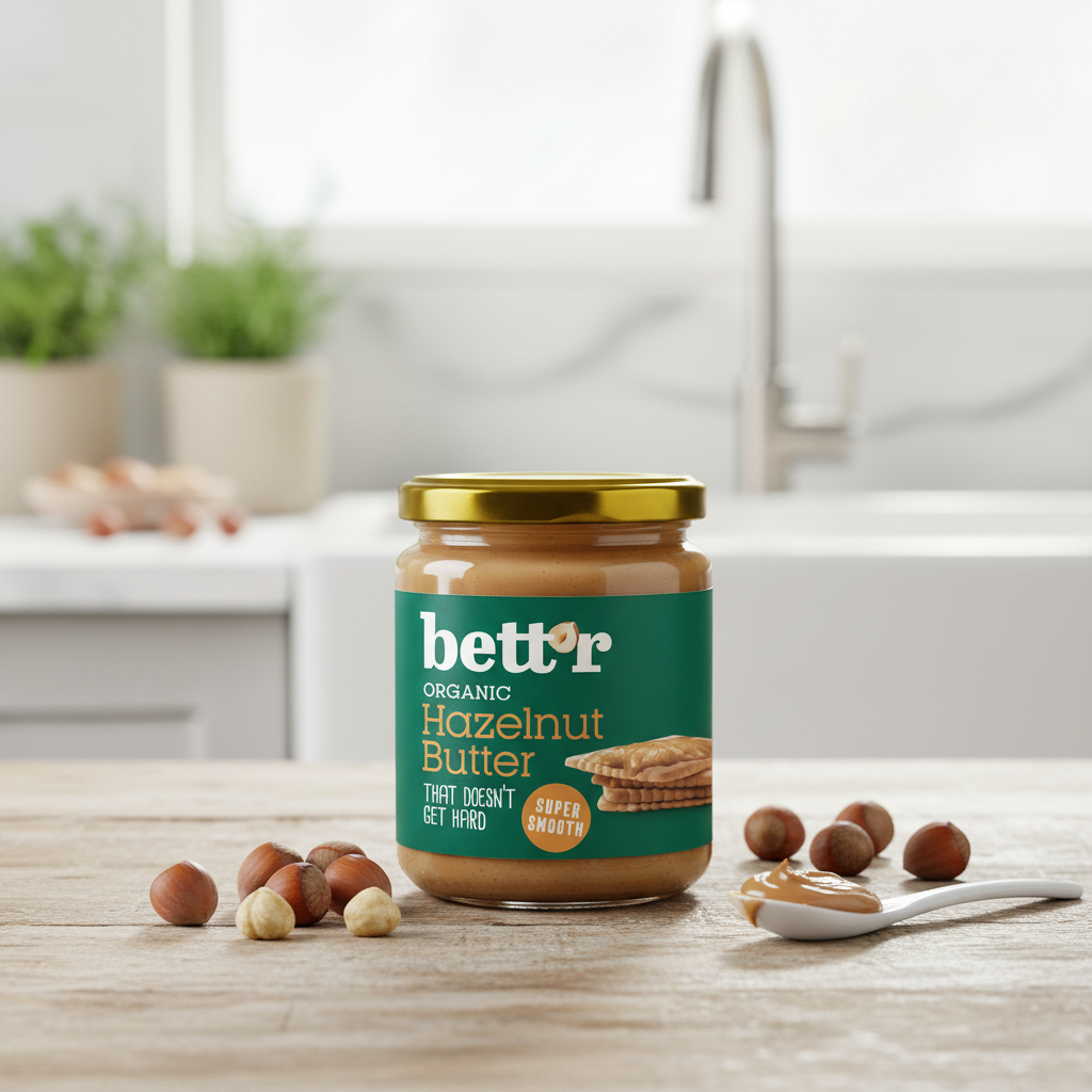 Crema de Alune de Pădure Bio Super Fină Bettr, 250g