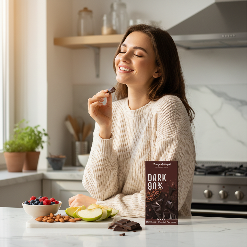 Ciocolată Neagră 90% Benjamissimo Bio - Intensitate Pură & Fără Gluten 60g 3