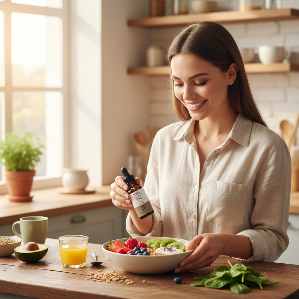 Ulei de Chia Ecologic Presat la Rece 30ml Wooden Spoon - Hidratare Intensă și Efect Anti-Aging 3