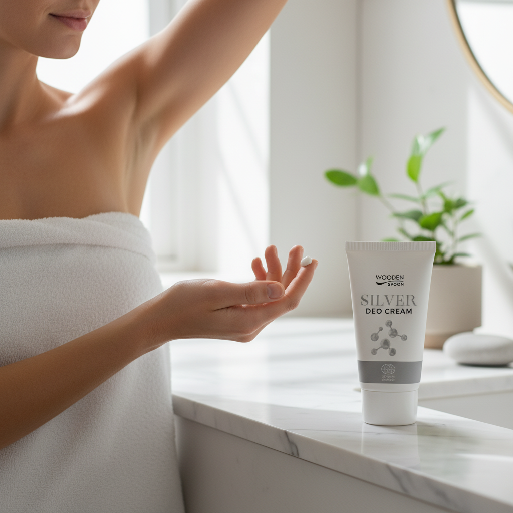 Deodorant Cremă Natural cu Argint Ecologic - Wooden Spoon 40ml | Protecție Eficientă & Unisex 2